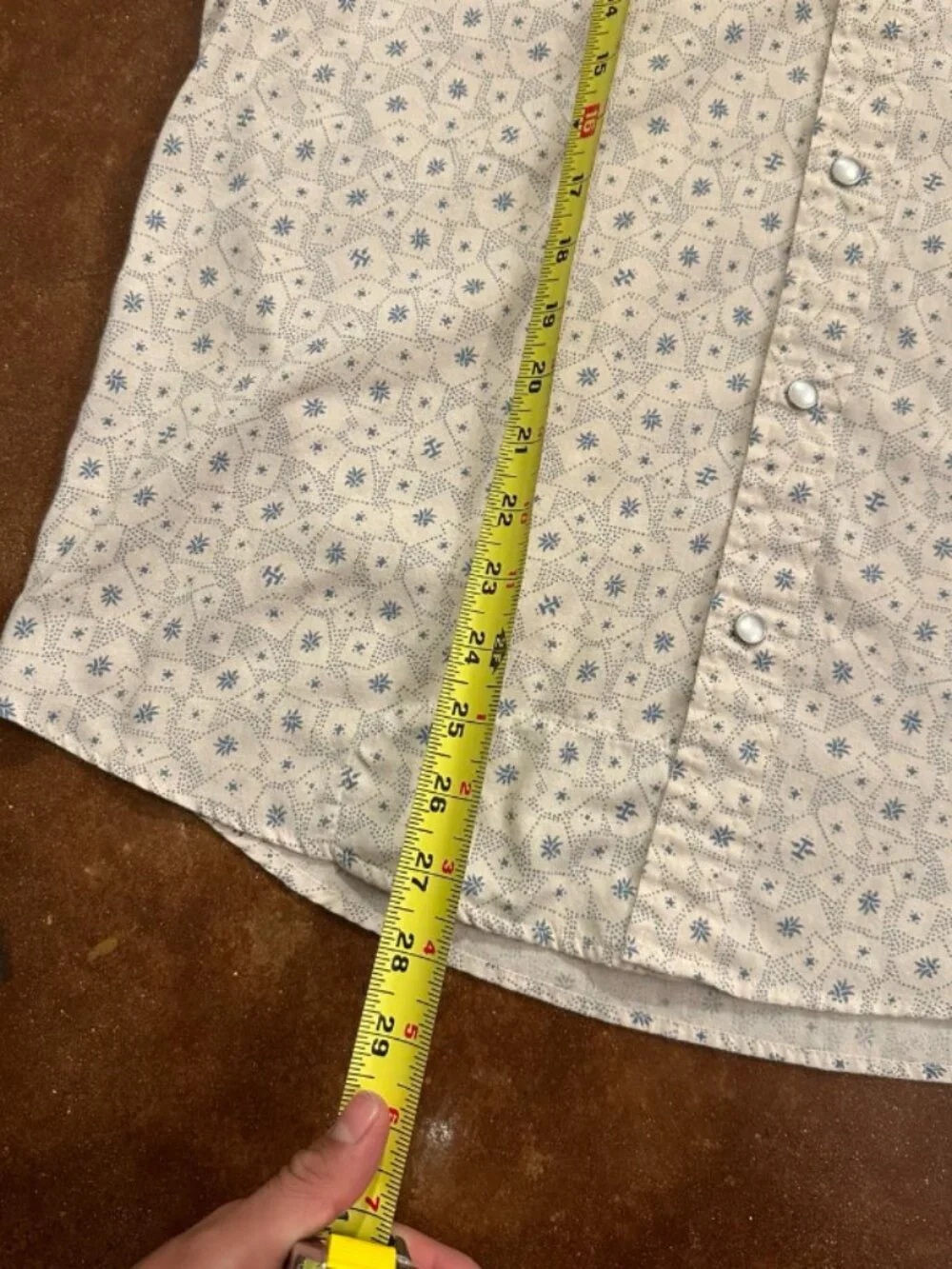 Howler Bros Men’s Pearl Snap Short Sleeve Button Up Size Medium